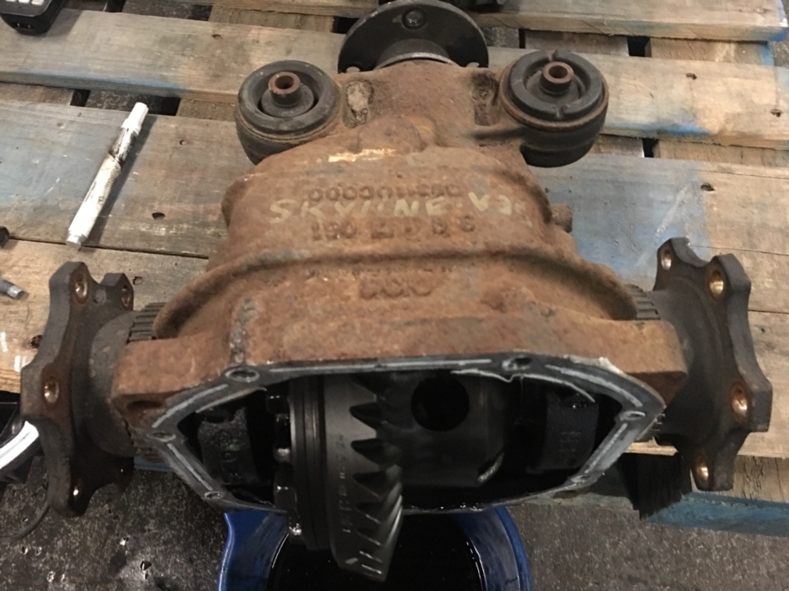 02-06 Nissan & INFINITI G35 OEM rear end differential LSD assembly 3.53 ...
