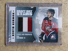 10-11 ITG Heroes & Prospects H&P Draft Day Stars SEAN COUTURIER Number /6
