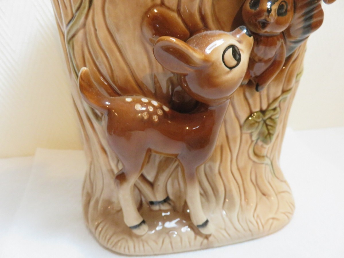 Vintage Lefton Bambi ceramic cookie jar made in Japan | eBay Vintage Lefton Bambi ceramic cookie jar made in Japan | eBay