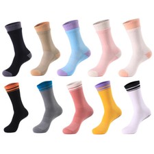 Mens Sports Soft Socks Leisure Running Breath Athletic Outdoor Yoga Socks