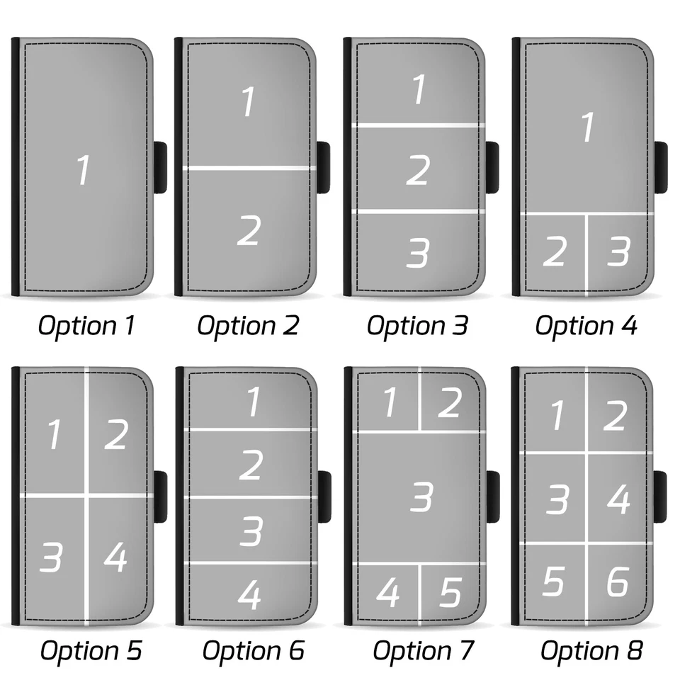 Personalised Phone Case;Custom Photo PU Leather Flip Cover For Motorola/Nokia - Image 4 of 4