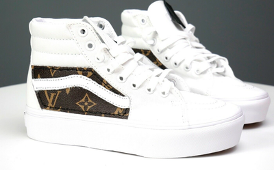 vans ward satin trainers