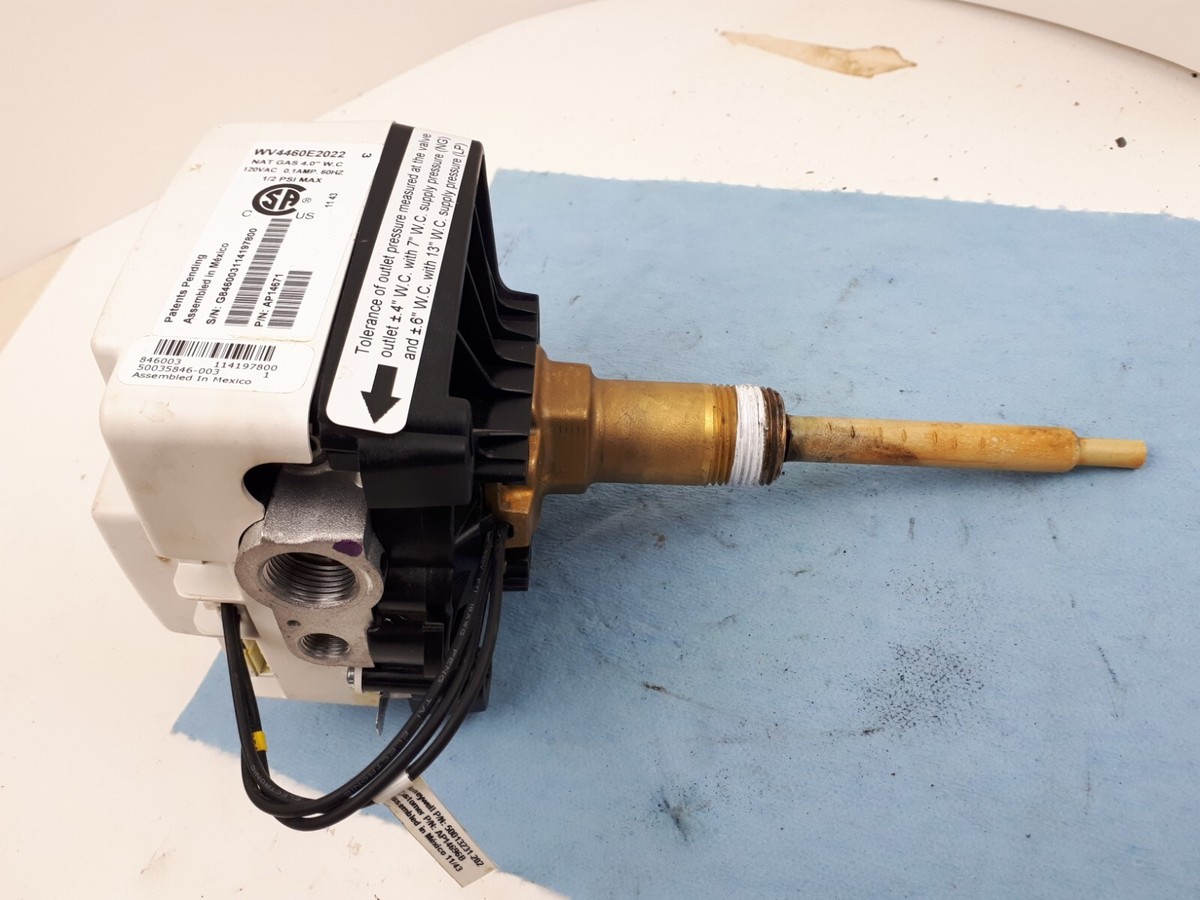 Rheem Ruud Richmond Honeywell Water Heater Gas Valve WV4460E2022 WV4460E  2022 | eBay