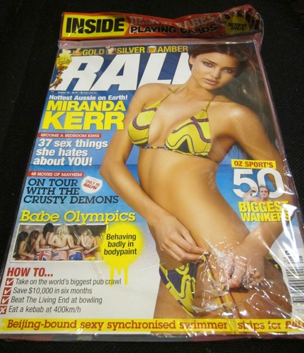 RALF Magazine August 2008 - Miranda Kerr - New