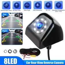 170° CMOS Car Rear View Backup Camera Reverse HD Night Vision Waterproof Cam Kit