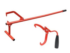 SECURA Kombi: Handpackzange | Holzgreifer und Stammheber | Fällheber