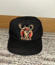 VTG Bucks Cigarettes Ball Cap Buck The System Snapback Cotton Hat Deer USA Made