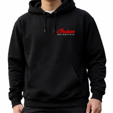 Indian Motorcycle Black Hoodie Heavy Blend Graphic Pullover Hoodie Gift