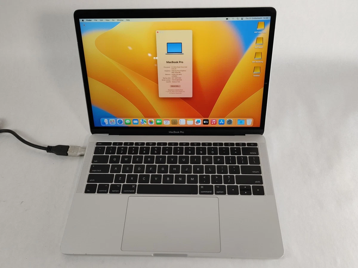 Portátiles Apple MacBook Pro 2017 de 13,3 pulgadas | eBay