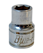 Blue Point Tools BLPSM389 9mm Metric Shallow Socket 3/8" Drive 6 Point Chrome