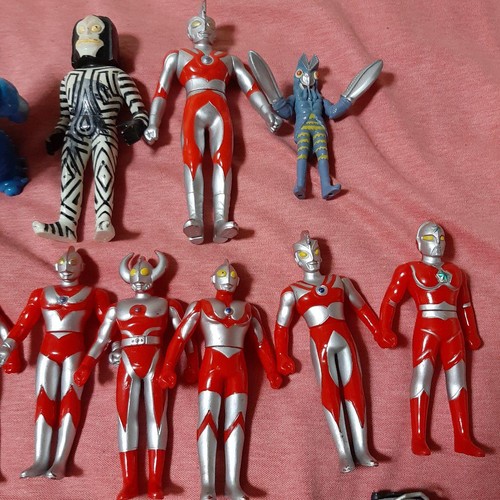 Ultraman Kaiju SGM Machine Bopper Lot Bandai Vintage Sofubi 1988-2017 Set - Bild 3 von 6