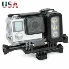 30M Waterproof Diving LED Light Kit For GoPro Hero 10/9/8/7/6/5 Action Camera u