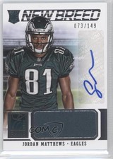 2014 Panini Elite New Breed Materials Signatures 73/149 Jordan Matthews Auto 0f8