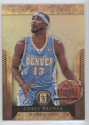 2012-13 Panini Gold Standard 2013 National VIP 2/5 Corey Brewer #52 b9u