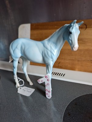 Peter Stone Weanling Deco Decorator OF Blue Milestone Sample Pony 1 Rare 