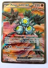 Carte Pokémon Pelage Sablé 228/182 Faille Paradoxe Alternative Display ETB