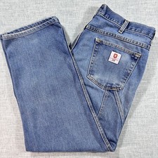 Tyndale Men Jeans 38x30 FRMC FR Fire Flame Resistant Work Carpenter Made in USA