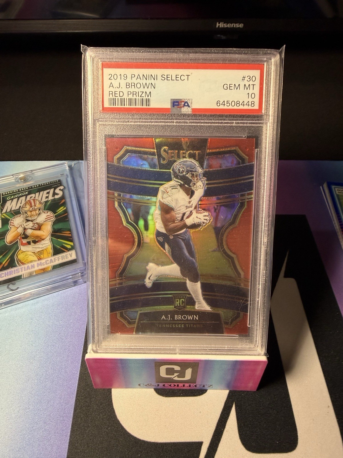 2019 Panini Select - Concourse A.J. Brown #30 Red Prizm /99 (RC)