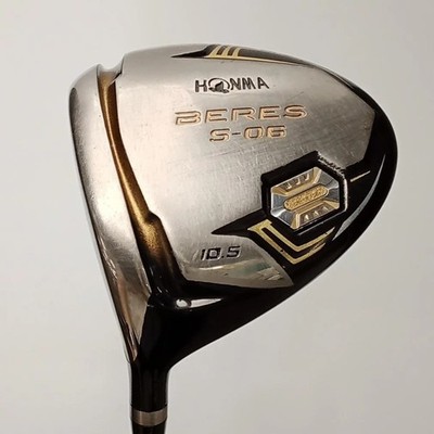 Lefty HONMA GOLF BERES S-06 DRIVER 10.5deg Flex-R 3STAR ARMRQ 42 With H/C