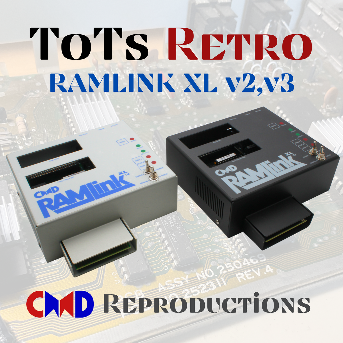 TERMiNaL　3DISCS CD + 2Blu-ray 新品未開封 CMD Reproduction RamLink XL v2 64MB and v3 256MB For Commodore c64