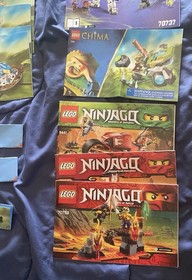 lego manual Instruction Book Lot Chima Ninjago 70231 70105 70753 2254 9441 70736