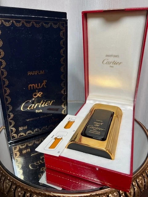 Cartier — Must de Cartier extrait 50 ml. Rare, vintage 1981.