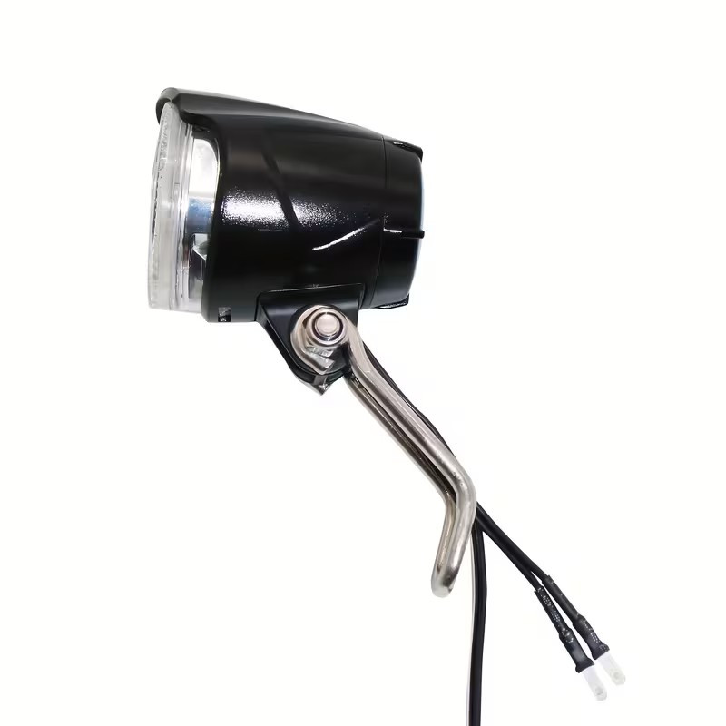 Phare avant LED 40 Lux vélo électrique éclairage VAE étanche avec support