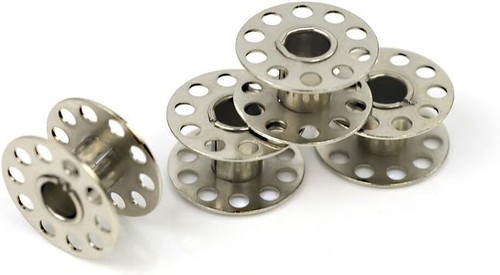1 Set Silver Sewing Kit Metal Bobbin Case for Sewing Machine Bobbins Spool for - Picture 6 of 7
