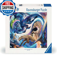 Ravensburger - Dragons Day And Night - 5000 Piece Jigsaw Puzzle - Magical