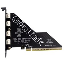 4-Port OCuLink PCIe Adapter Card X16 High-Speed PCIe Expansion