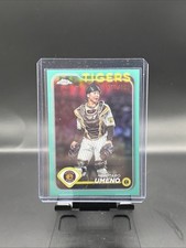 2024 Topps Chrome NPB Ryutaro Umeno Hanshin Tigers #176 Aqua Refractor /199 RC