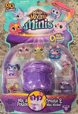 Magic Mixies Minis Shimmerverse Series 9 Pack Collectors Set NIB FREE SHIPPING
