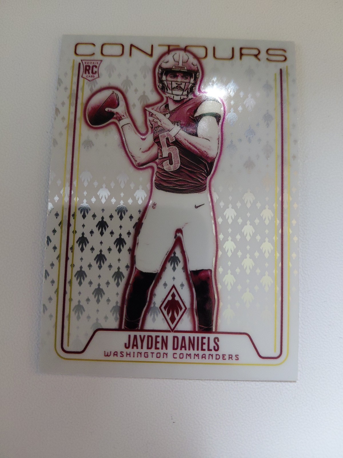 2024 Panini Phoenix - Contours Jayden Daniels #CON-JDS Lazer (RC)