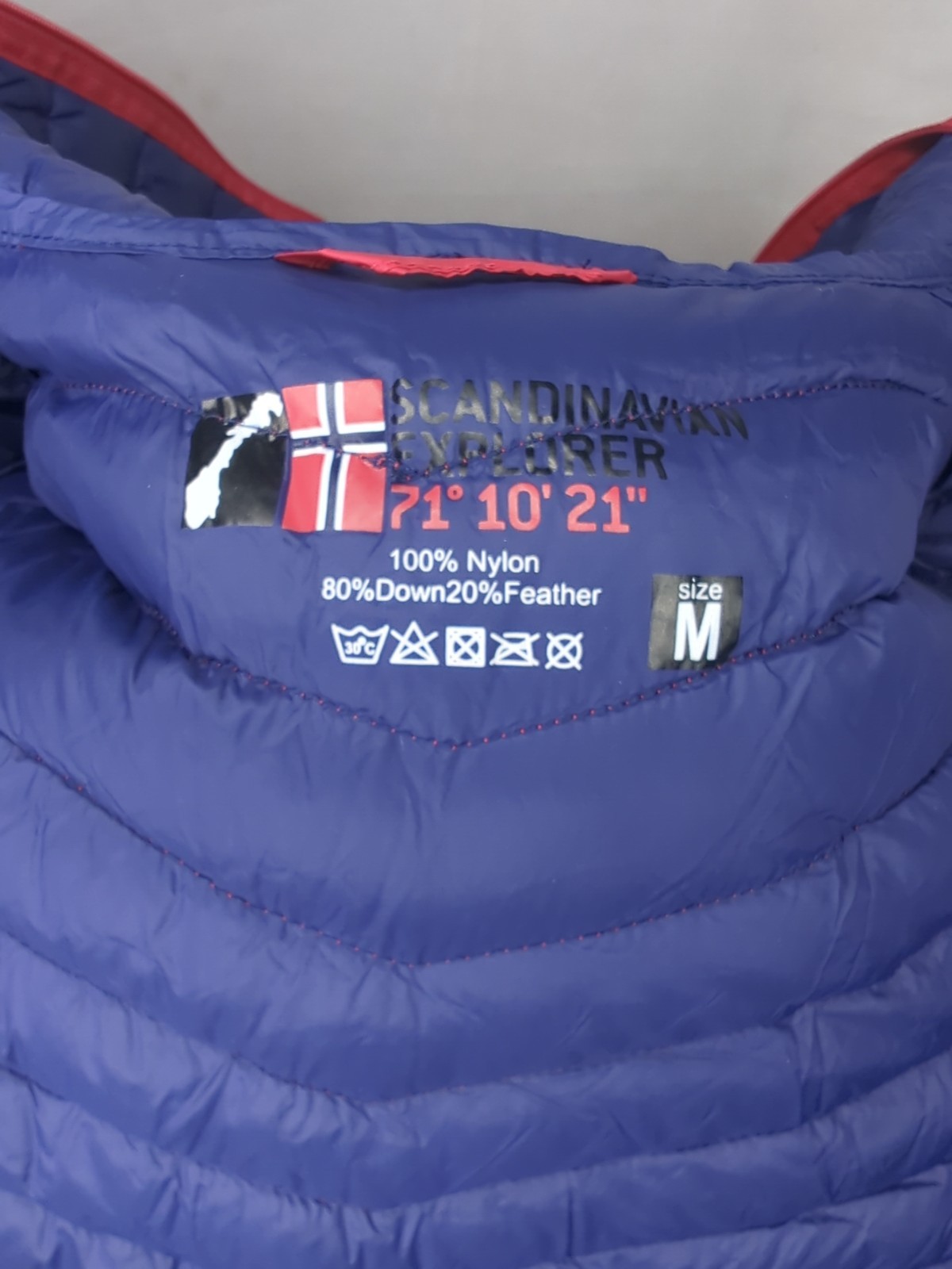 Scandinavian Explorer Down Puffer Jacket Ultra Li… - image 8