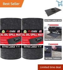 Oil Spill Mat XXL 36 x 59 Durable Reusable Waterproof Garage Floor Protector