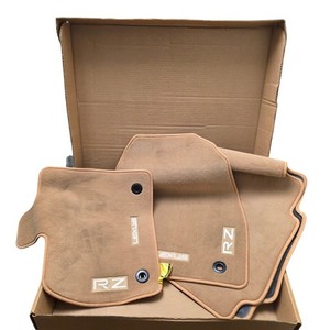 Lexus OEM Carpet Floor Mats Set 3pc Beige 2023 2024 Lexus RZ Front Rear
