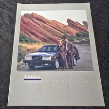 Vintage 1988 Volvo 740 Turbo Personal Accessories Sales Brochure Catalog Origina
