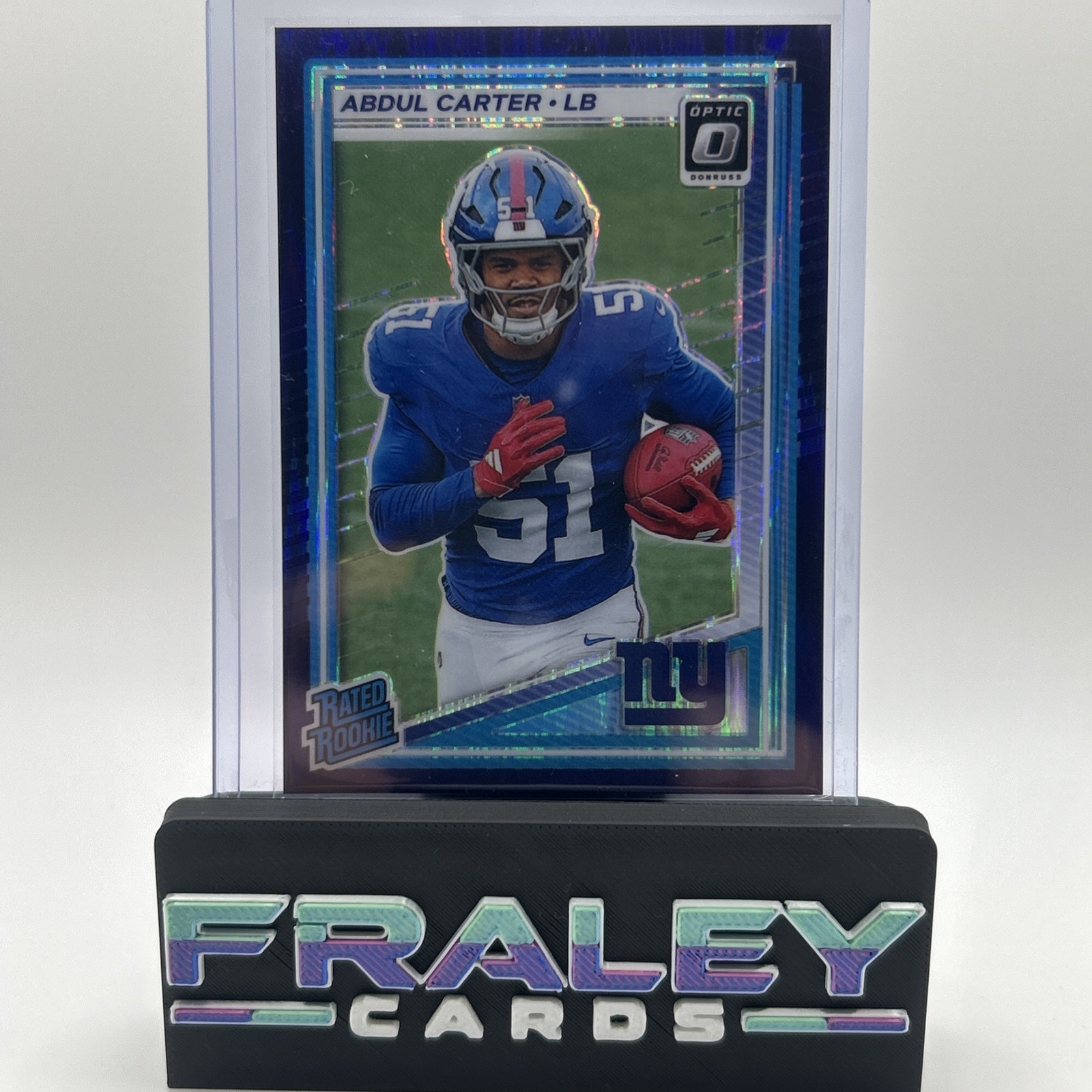 Abdul Carter Panini Donruss Optic #300 Purple Shock