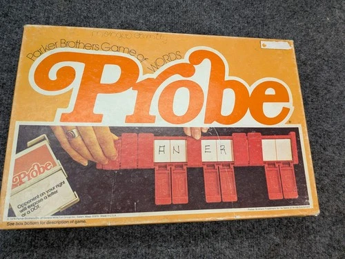 Vintage 1976 Parker Brothers Probe board game - 100% complete