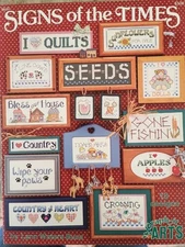Cross Stitch "Signs of the Times" by Graph-It Arts; 19 designs