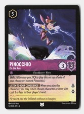 Pinocchio - On the Run 57/204 Uncommon Rise of the Floodborn Lorcana Near Mint