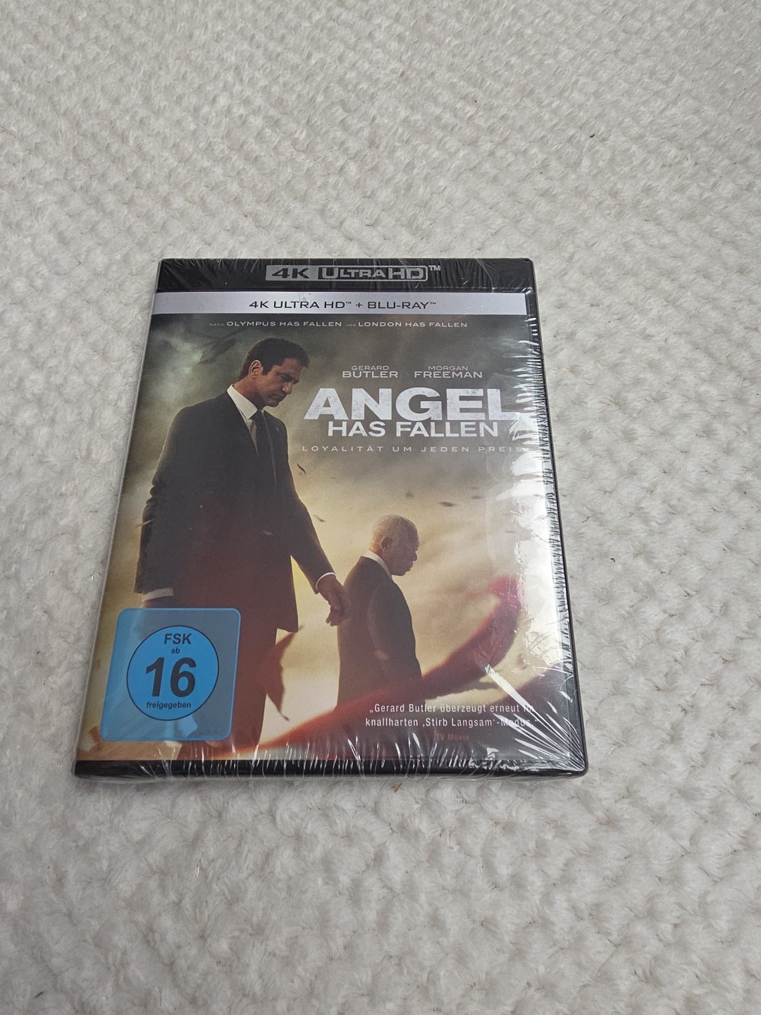 Angel Has Fallen (4K UHD Blu-ray, 2019) Butler/Freeman New Sealed