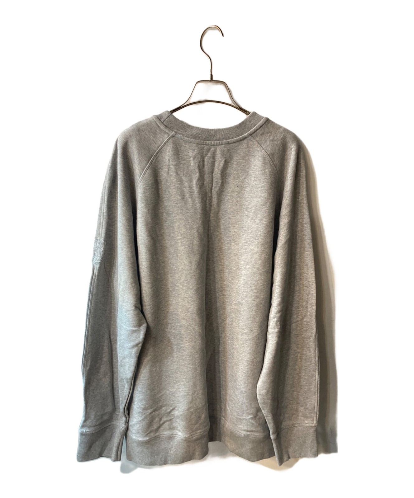 MONCLER/CREWNECK WITH LOGO Gray Size: XL thumbnail 2