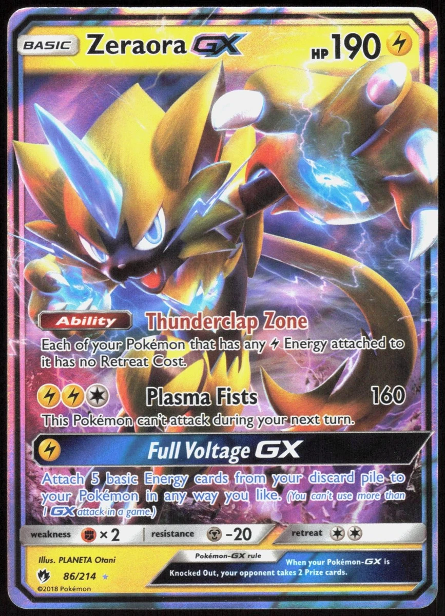 Zeraora GX Pokémon TCG Cards for sale | eBay