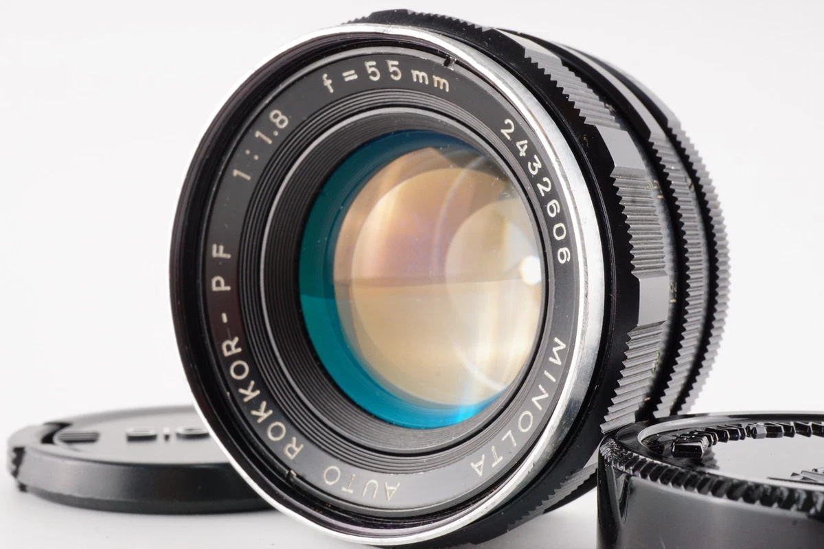 Minolta フィルムカメラ AUTO ROKKOR-PF 本体 Minolta Rokkor PF 55mm Focal f/1.8 Camera Lenses | Updated Oct 2026