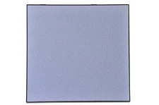 Portable Dance Floor Vinyl Tile 18x18in White Finished ABS Resin Event Party