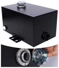 5Gal 14 Gauge Hydraulic Fluid Steel Reservoir Tank w/ Inlet 1-1/2" FNPT & Outlet