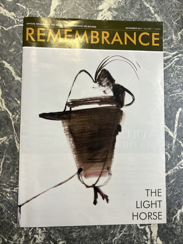 VINTAGE WAR MAGAZINE REMEMBRANCE AUSTRALIAN LIGHT HORSE