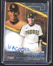 Victor Acosta 2021 Bowman's Best Best of 2021 Autographs AU