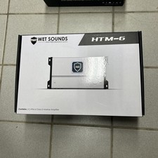 Wet Sounds HTM-6 Class D 6-Channel Marine Amplifier
